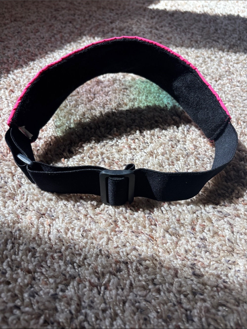 ALO Yoga Pink Mirrored Visor - Picture 4 of 5